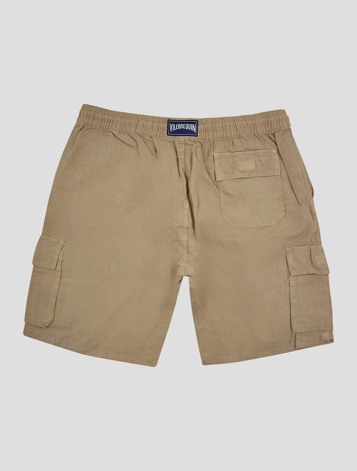 Vilebrequin Taupe Linen Short Pants 2