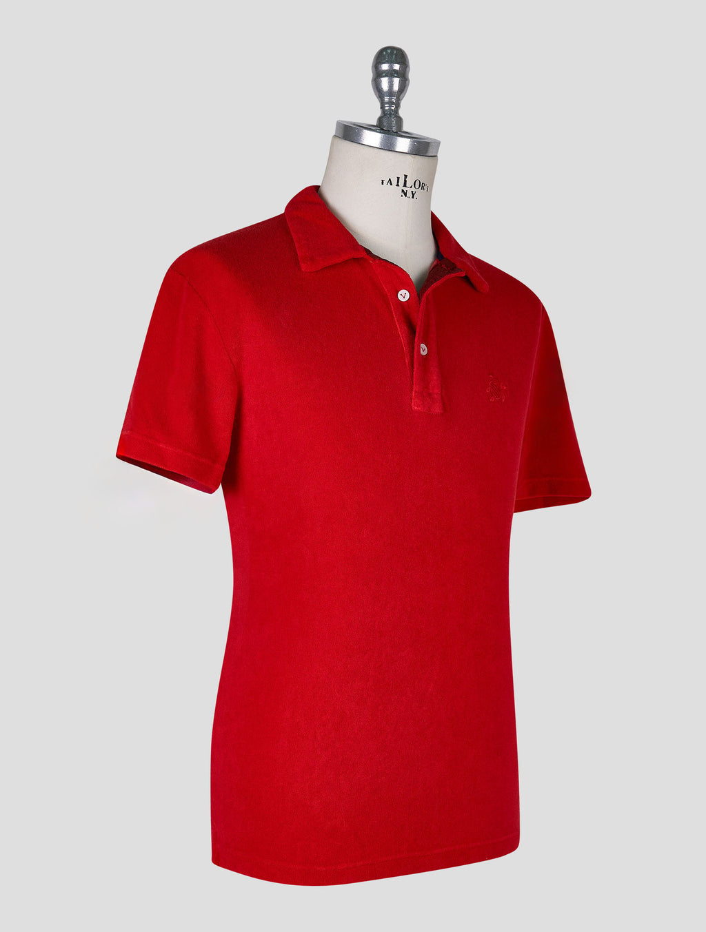 Vilebrequin Red Cotton Nylon Polo 2