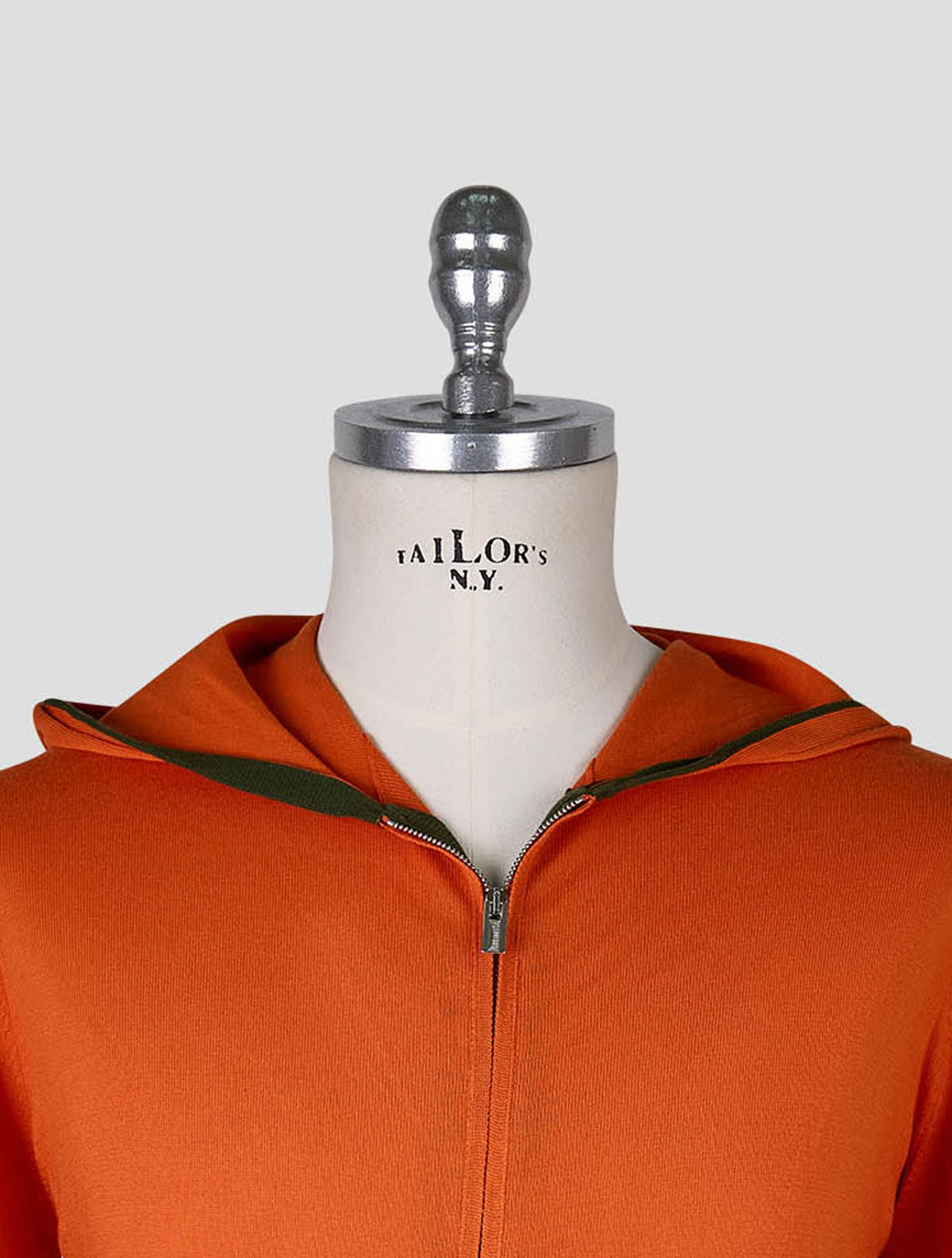 Vilebrequin Orange Cotton Sweater Full Zip 4