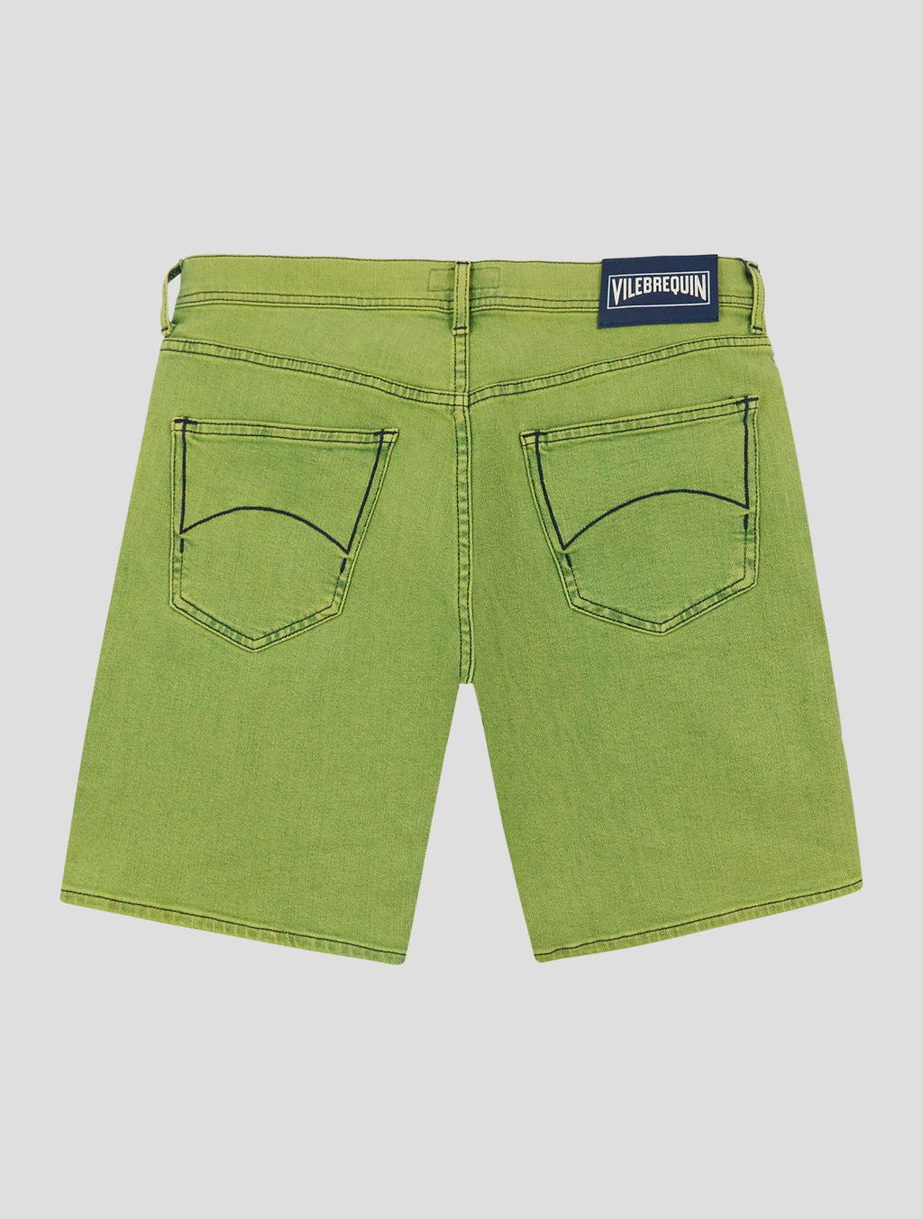 Vilebrequin Green Cotton Pl Ea Short Pants 3