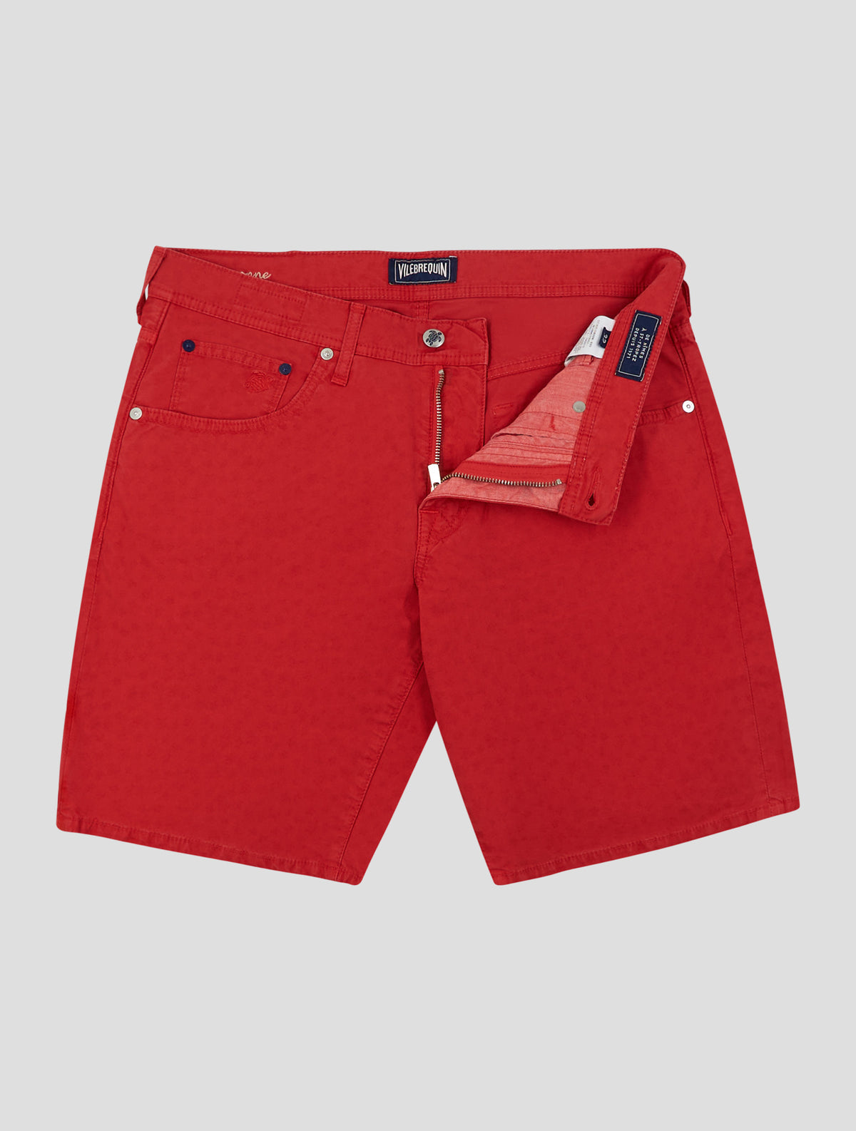 Vilebrequin Red Cotton Ea Short Pants 2