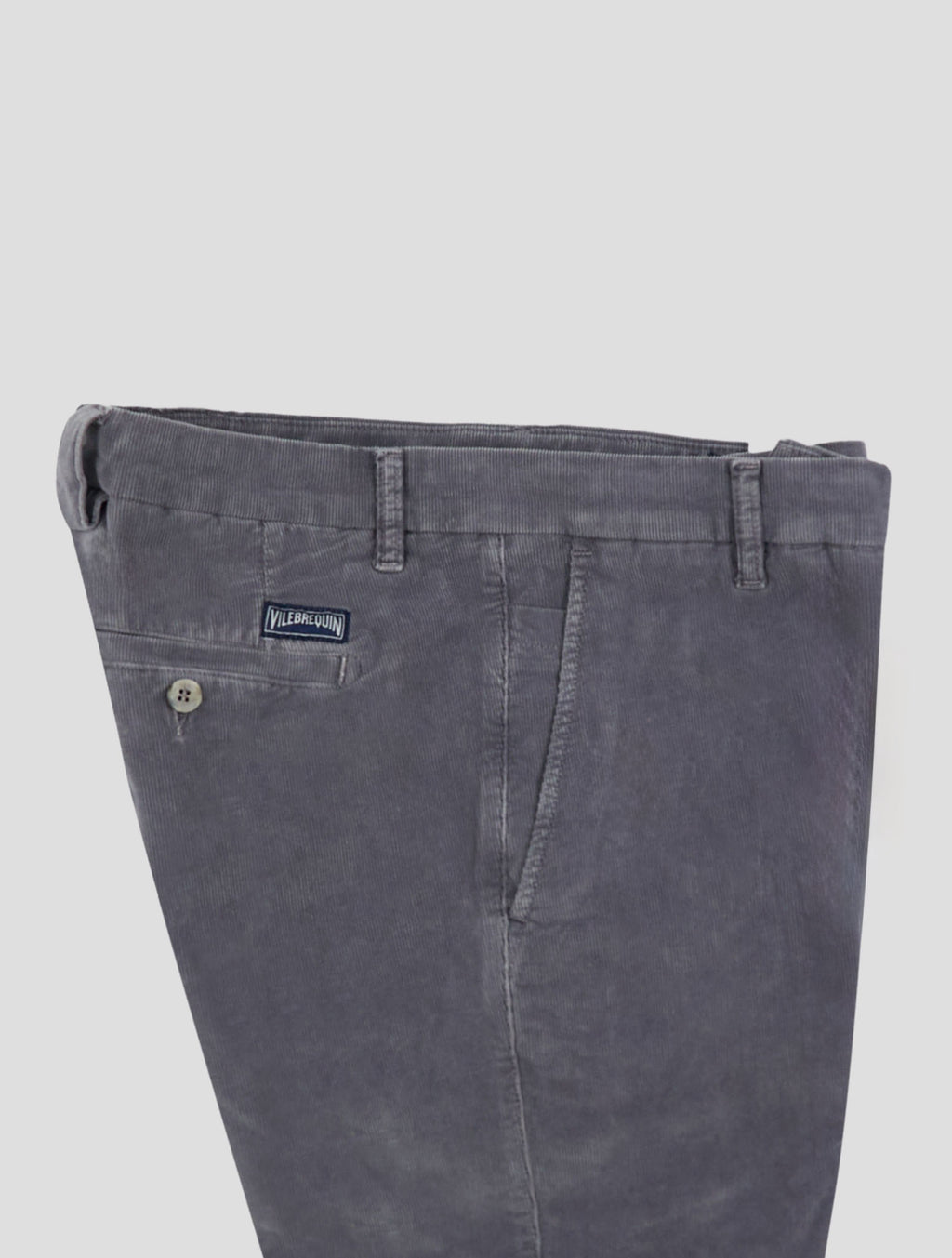 Vilebrequin Gray Cotton Ea Velvet Pants 3