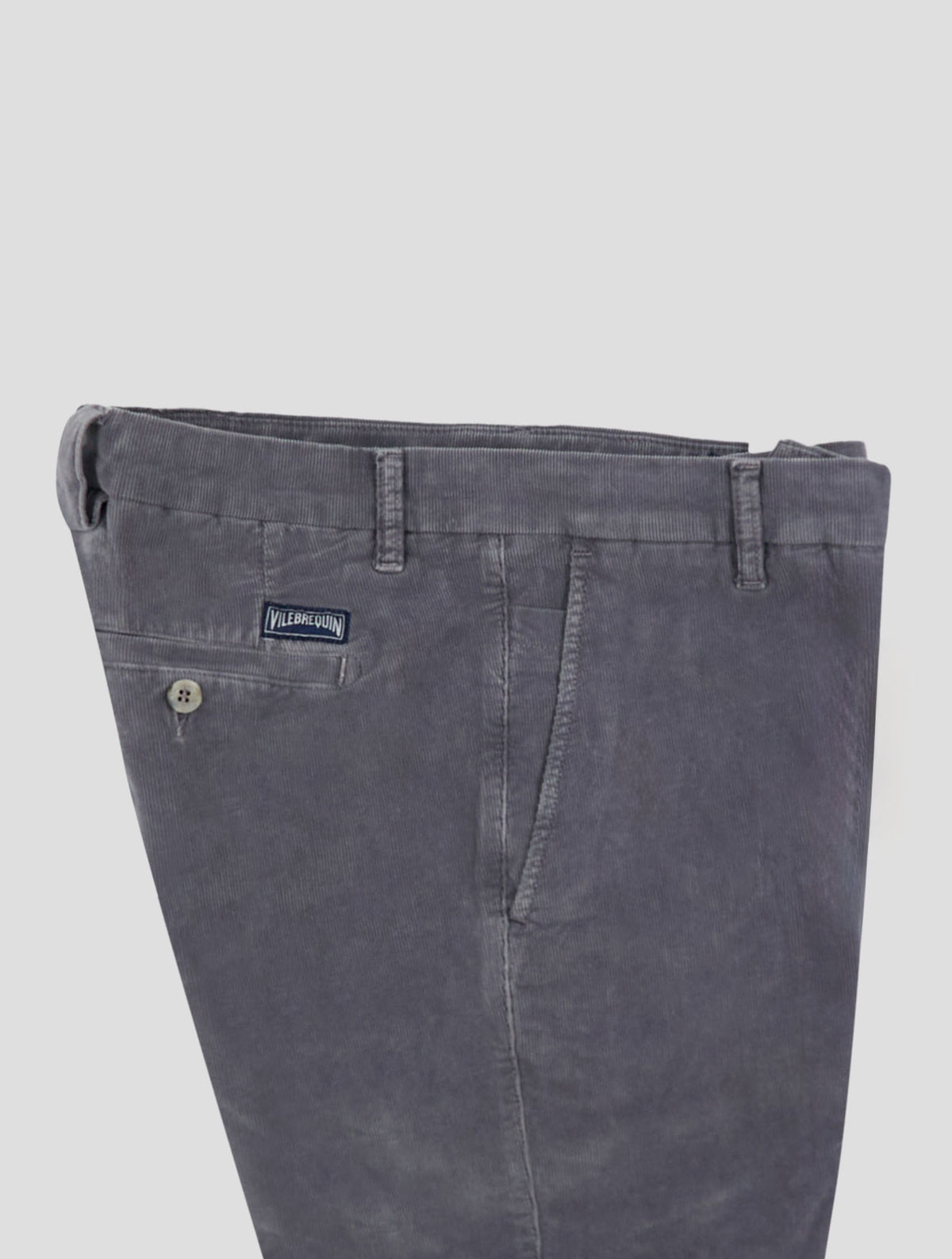 Vilebrequin Gray Cotton Ea Velvet Pants 3