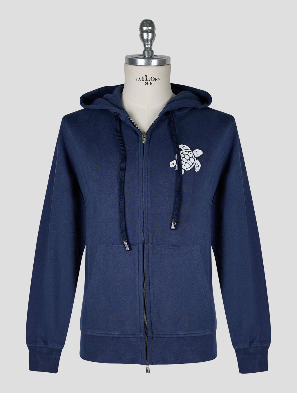 Vilebrequin Blue Cotton Sweater Full Zip 1