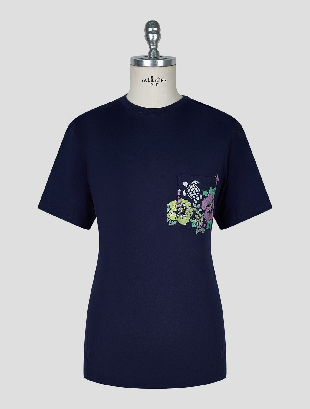 Vilebrequin Dark Blue Cotton T-Shirt 1