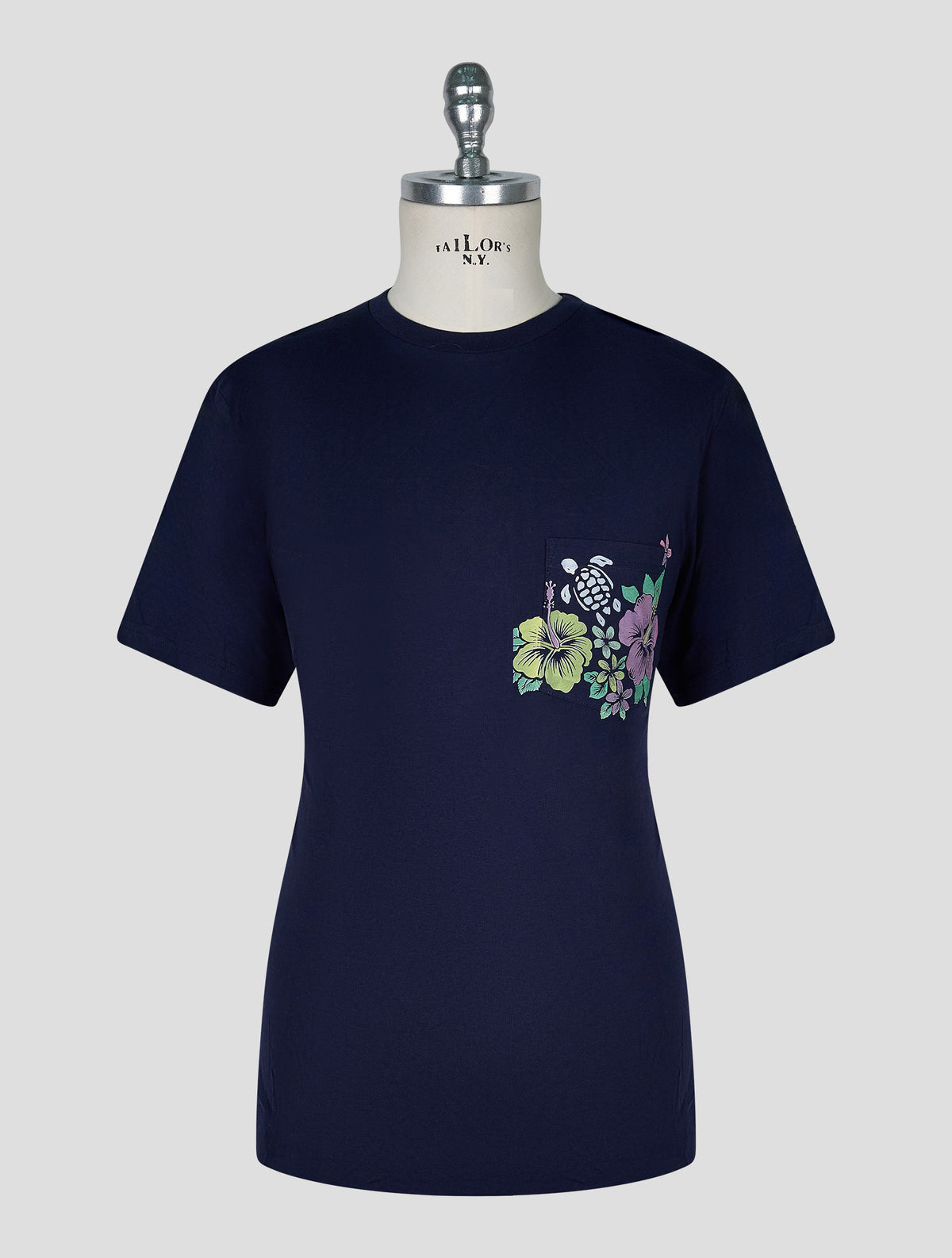 Vilebrequin Dark Blue Cotton T-Shirt 1