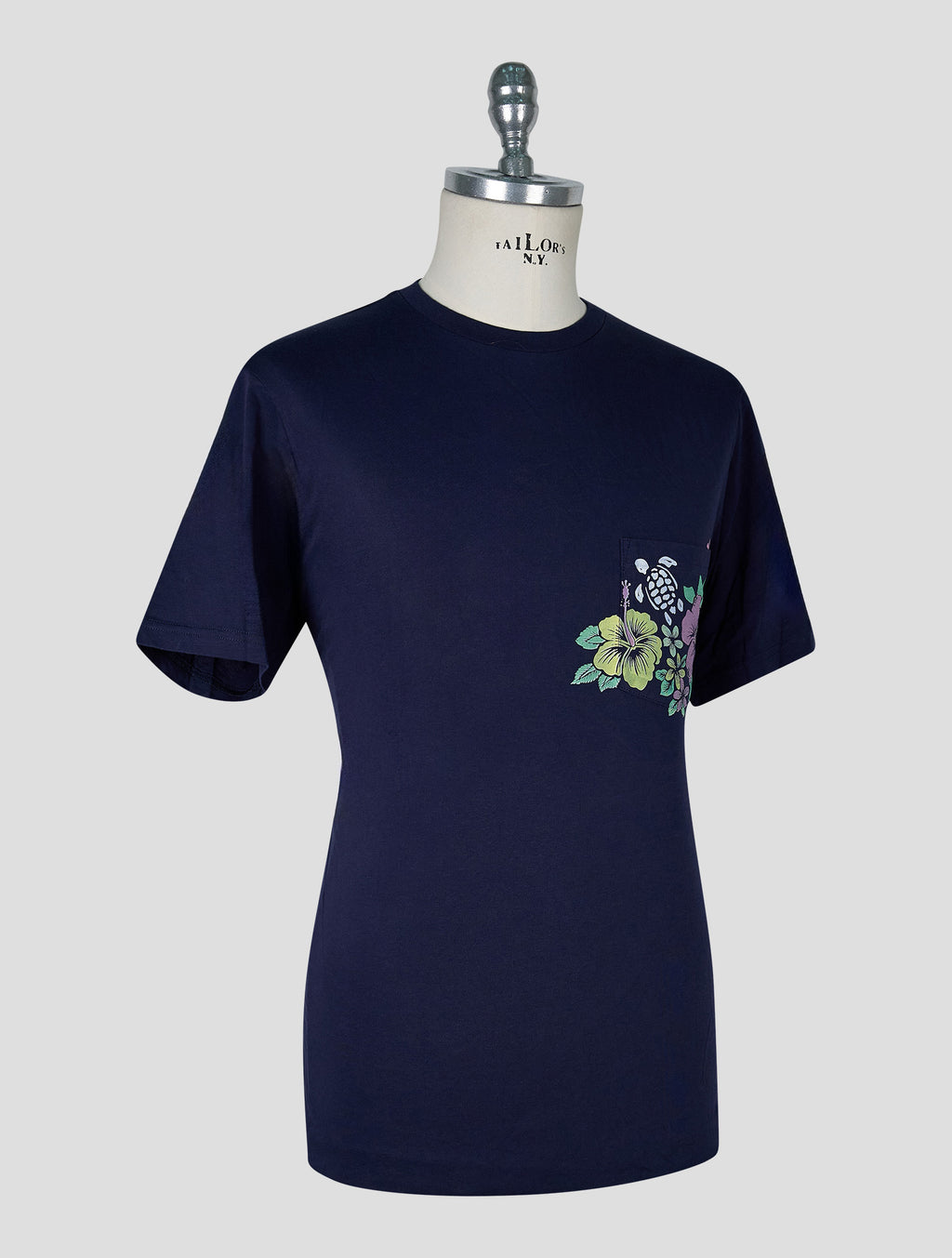 Vilebrequin Dark Blue Cotton T-Shirt 2