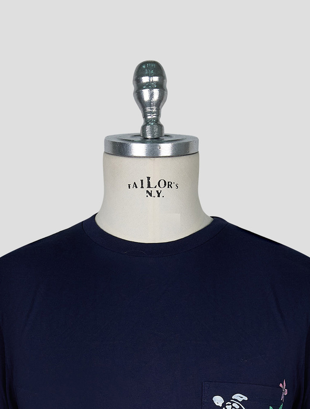 Vilebrequin Dark Blue Cotton T-Shirt 4