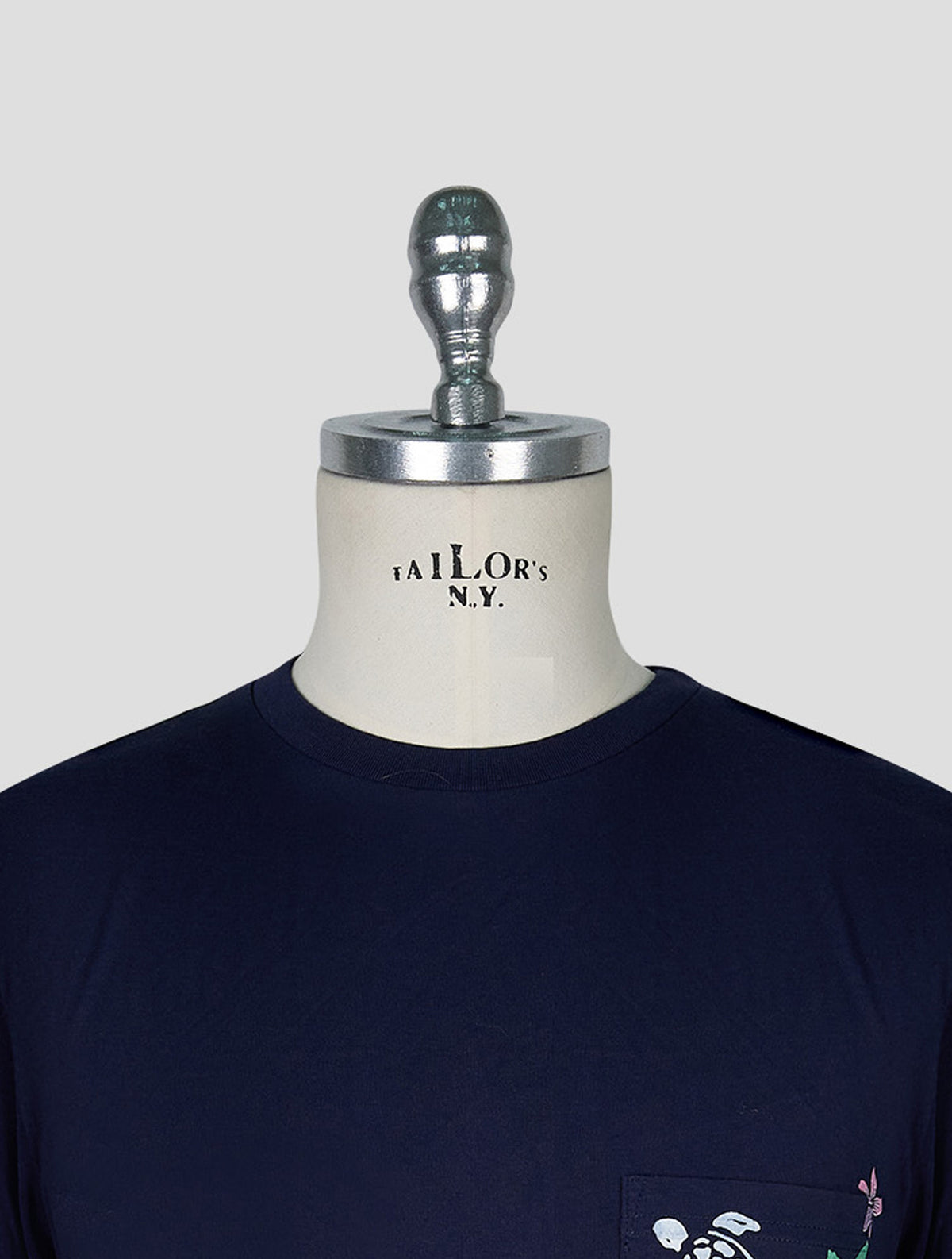 Vilebrequin Dark Blue Cotton T-Shirt 4