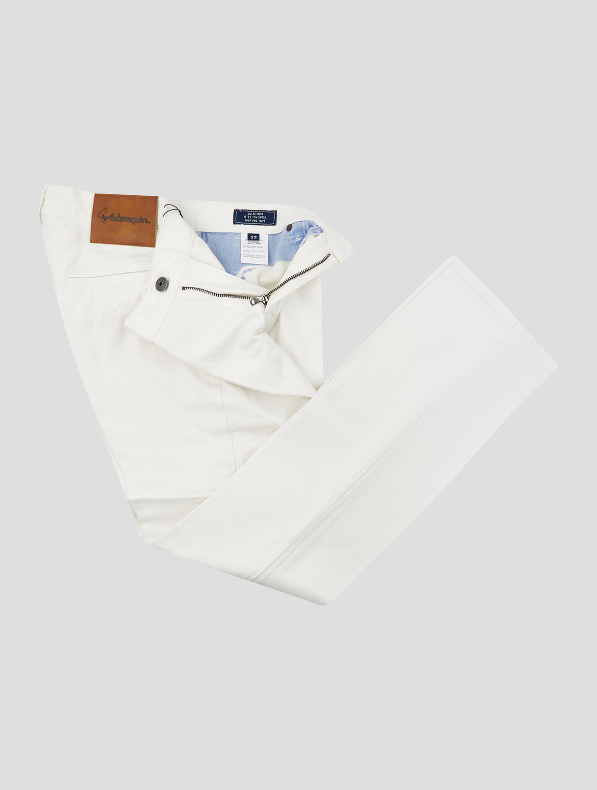 Vilebrequin White Cotton Linen Ea Jeans 2