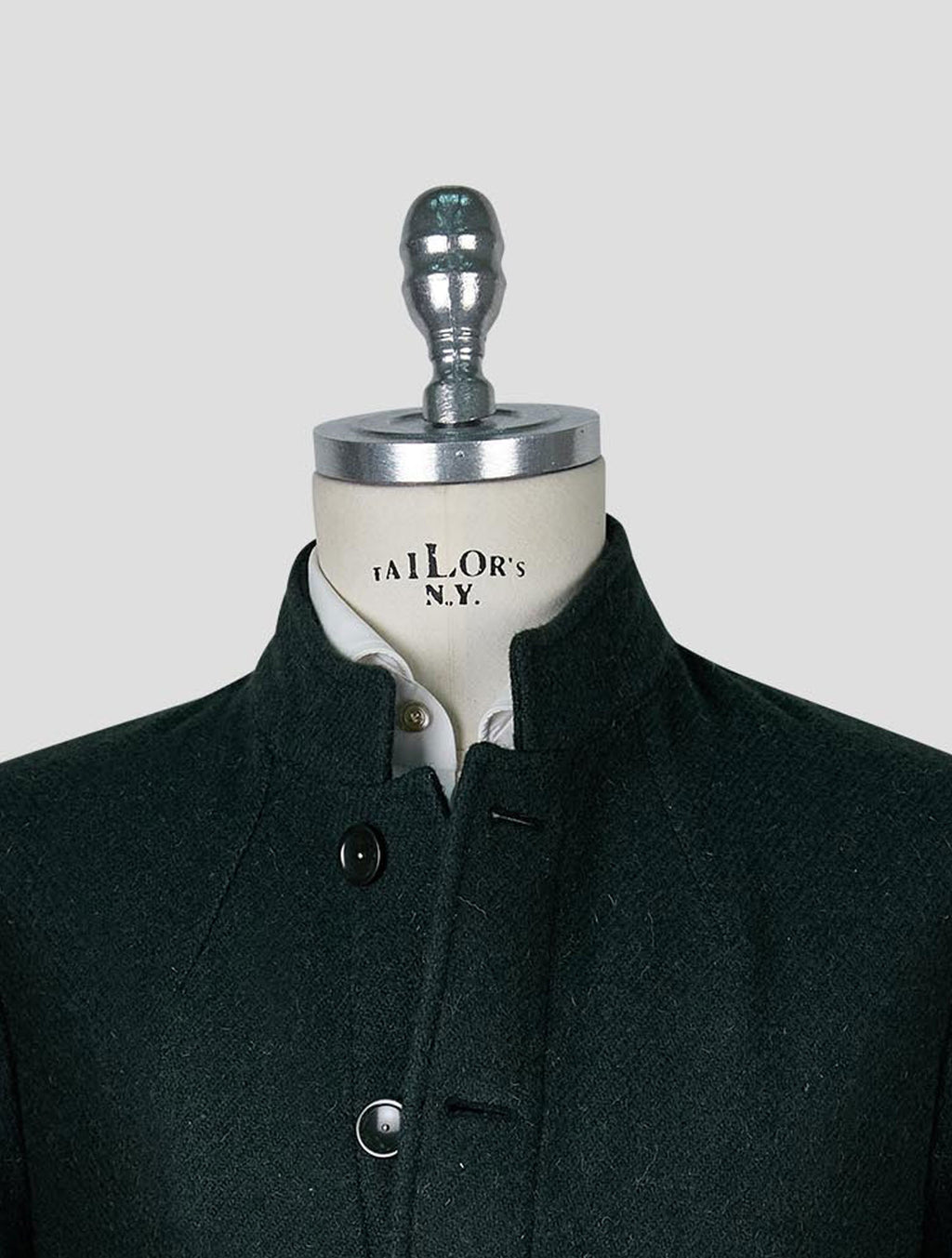 Vilebrequin Dark Green Virgin Wool Coat 4