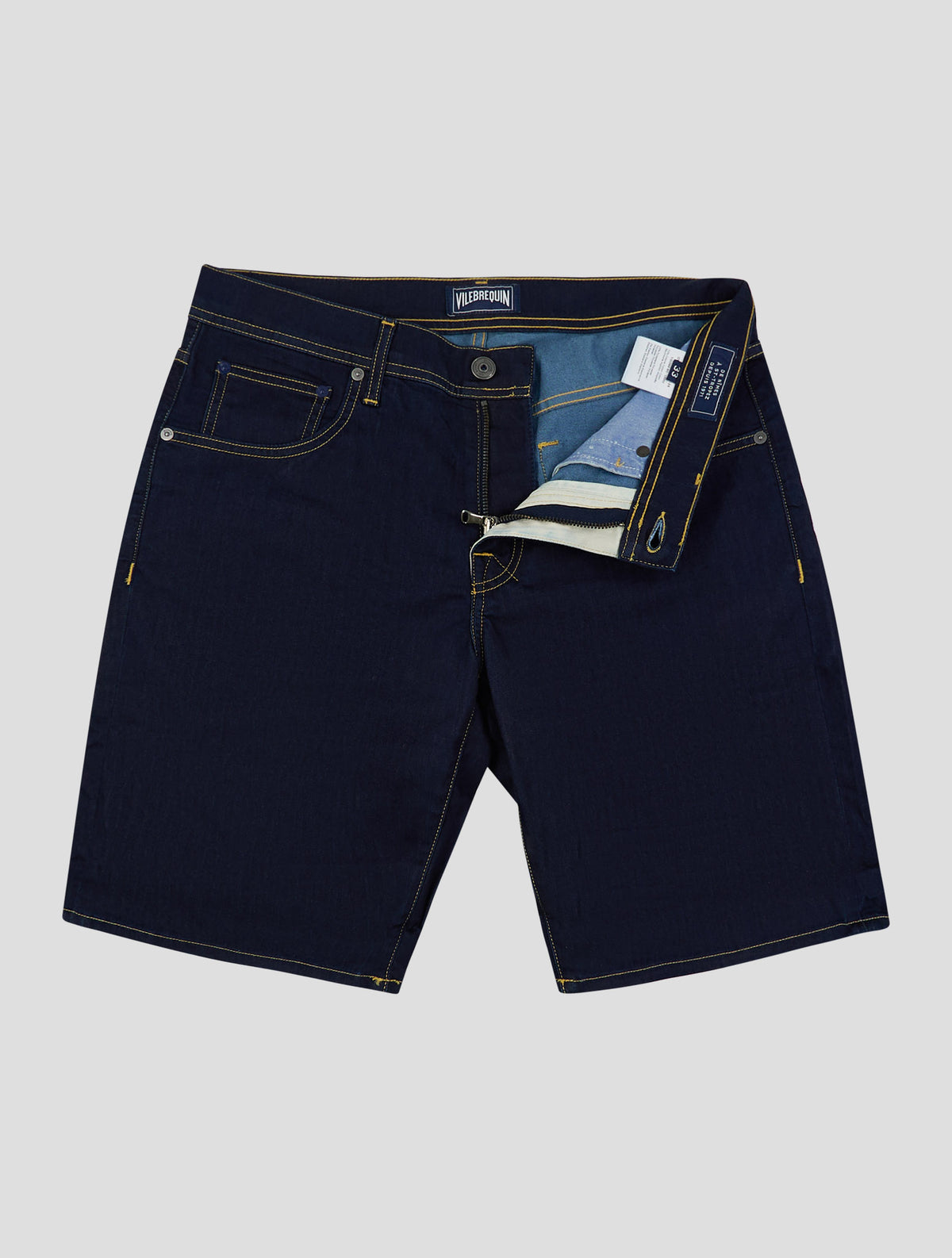 Vilebrequin Dark Blue Cotton Pl Ea Short Pants 2