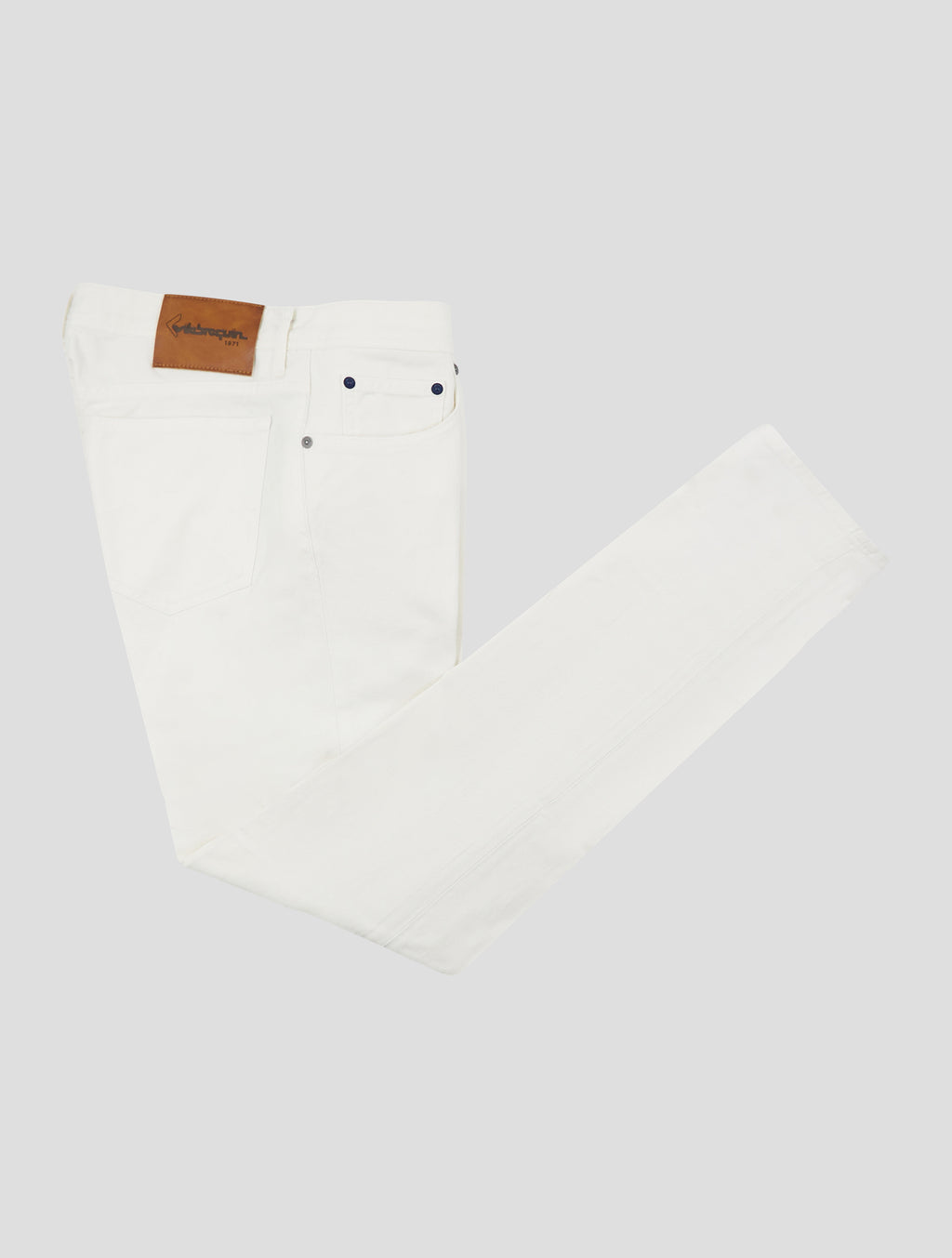 Vilebrequin White Cotton Linen Ea Jeans 1