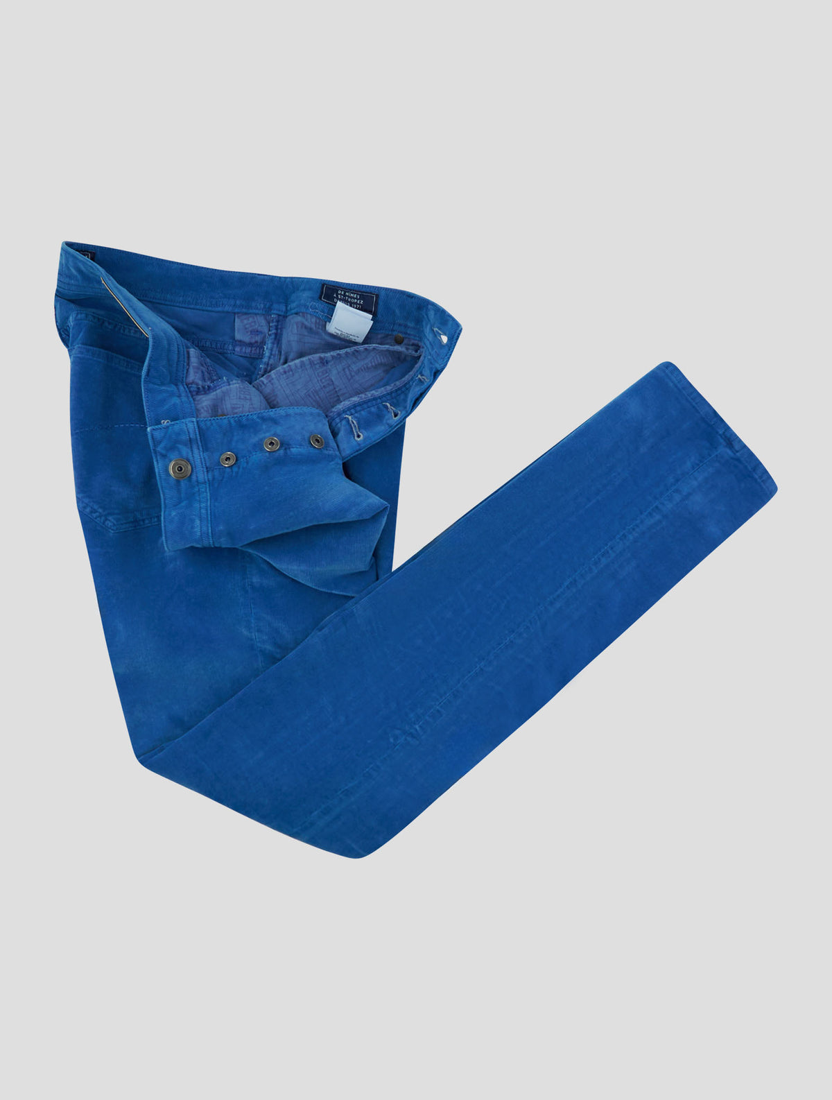 Vilebrequin Light Blue Cotton Ea Velvet Jeans 2