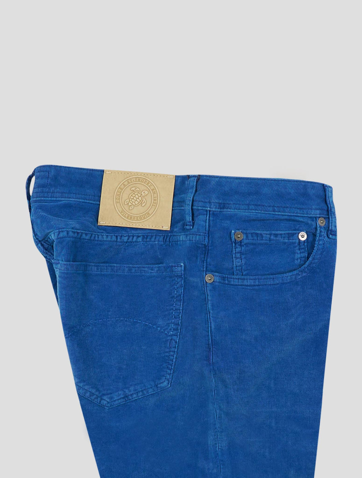 Vilebrequin Light Blue Cotton Ea Velvet Jeans 3