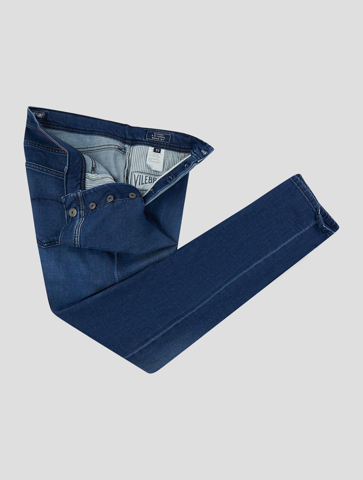Vilebrequin Blue Cotton Pl Ea Jeans 2