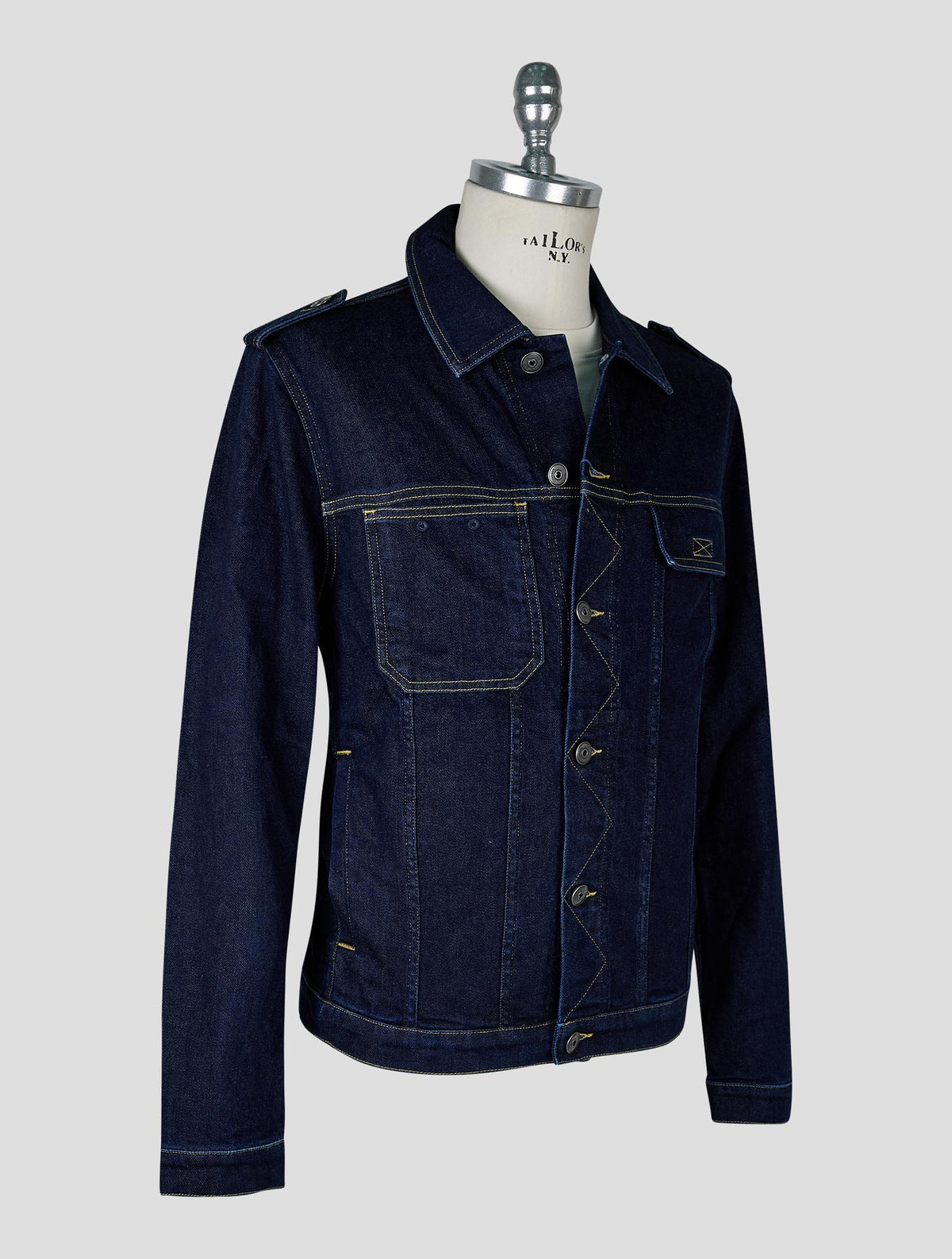 Vilebrequin Dark Blue Cotton Pl Ea Coat 2