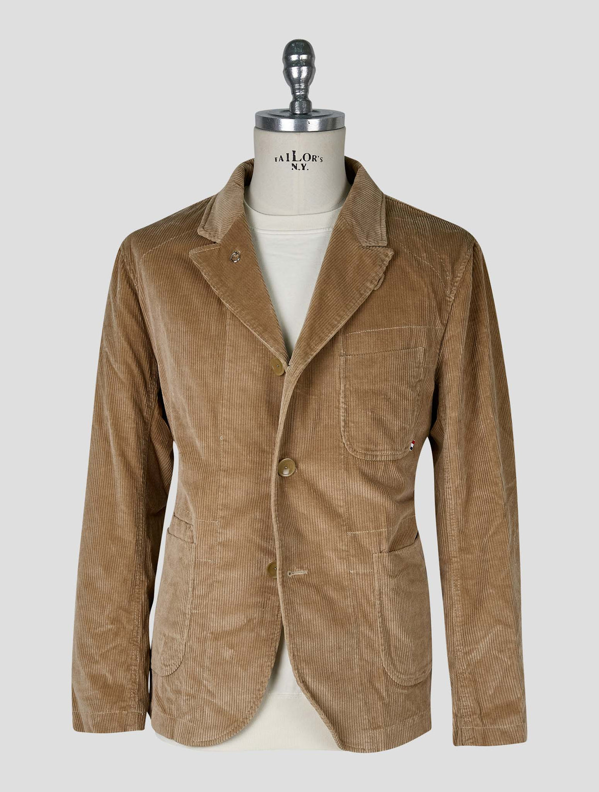 Vilebrequin Brown Cotton Ea Velvet Coat 1