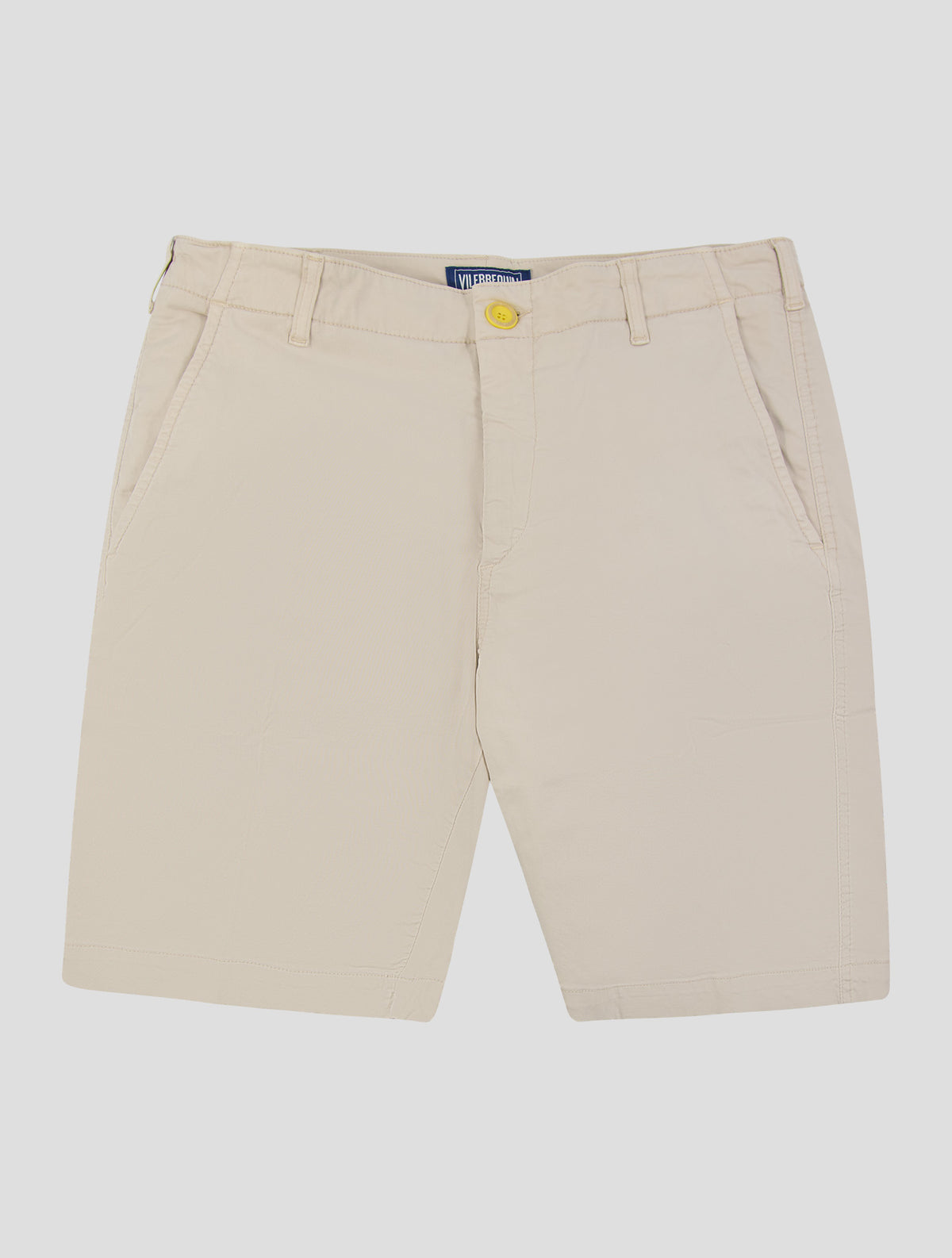Vilebrequin Light Beige Lyocell Cotton Ea Short Pants 1