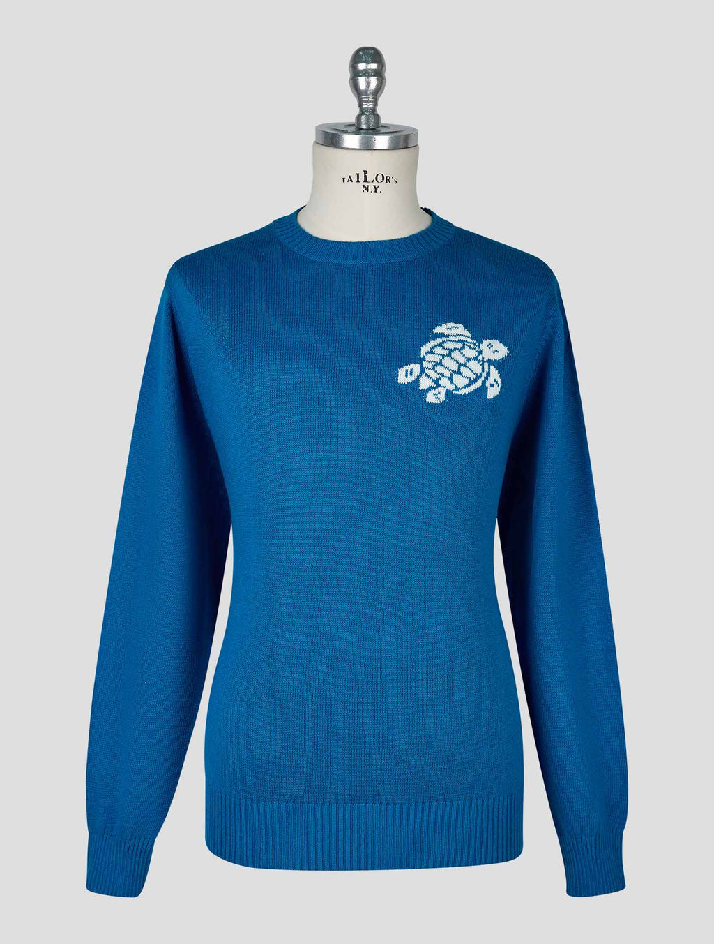 Vilebrequin Light Blue Cotton Cashmere Sweater Crewneck 1