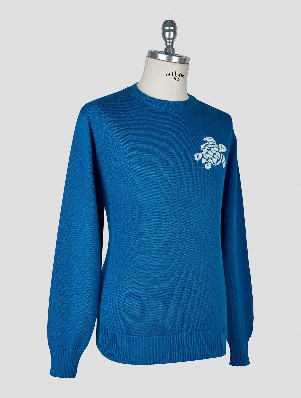 Vilebrequin Light Blue Cotton Cashmere Sweater Crewneck 2