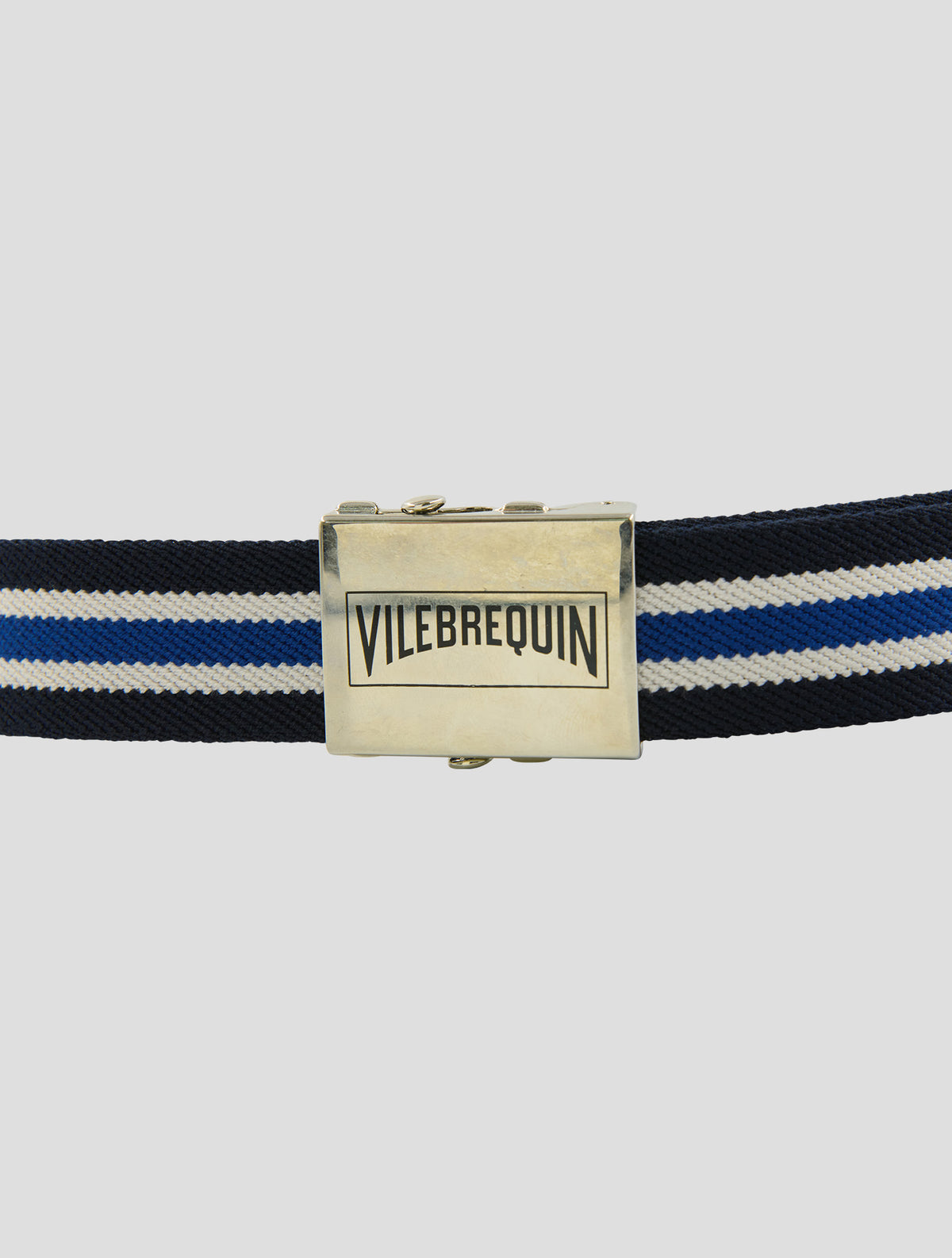 Vilebrequin Blue White Viscose Pl Ea Belt 1