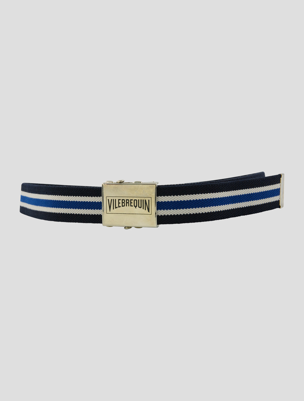 Vilebrequin Blue White Viscose Pl Ea Belt 2