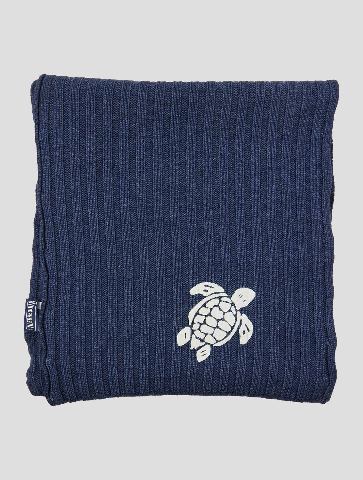 Vilebrequin Blue Wool Scarf 1