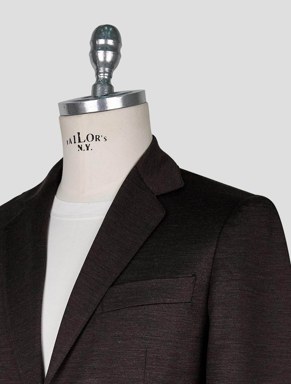Marco Pescarolo Brown Virgin Wool Blazer 5