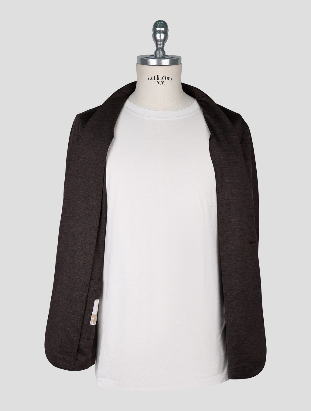 Marco Pescarolo Brown Virgin Wool Blazer 6