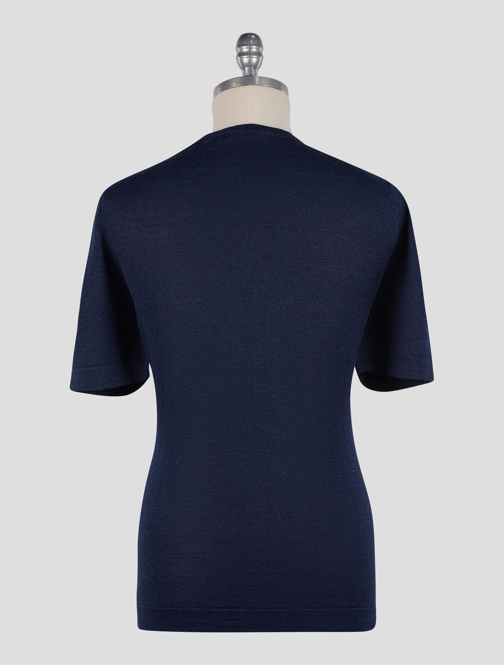 Gran Sasso Dark Blue Linen Cotton T-Shirt 3