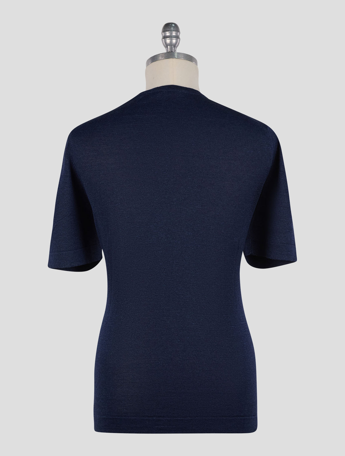 Gran Sasso Dark Blue Linen Cotton T-Shirt 3
