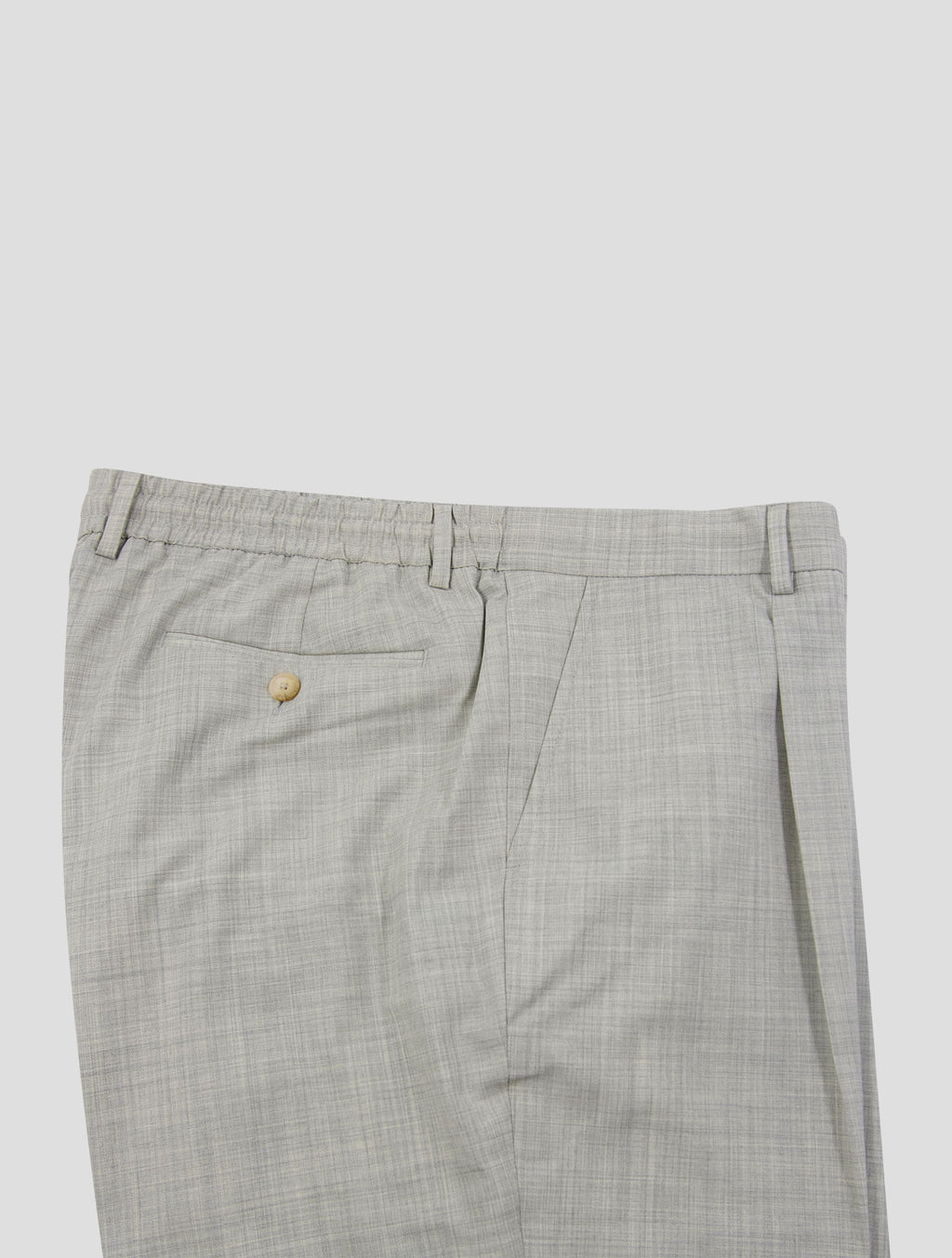 Gran Sasso Gray Virgin Wool Pants 3
