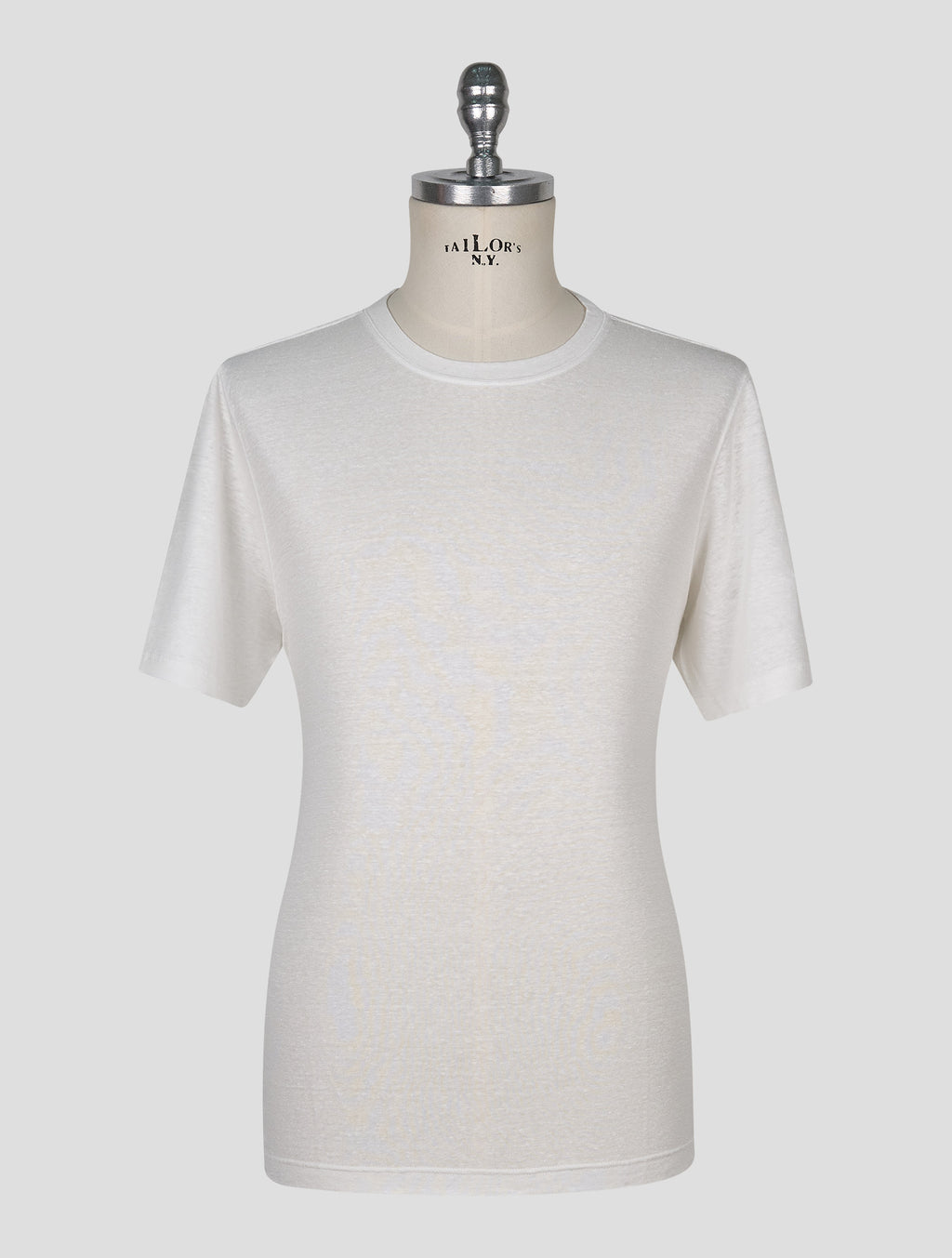Gran Sasso White Linen Ea T-Shirt 1