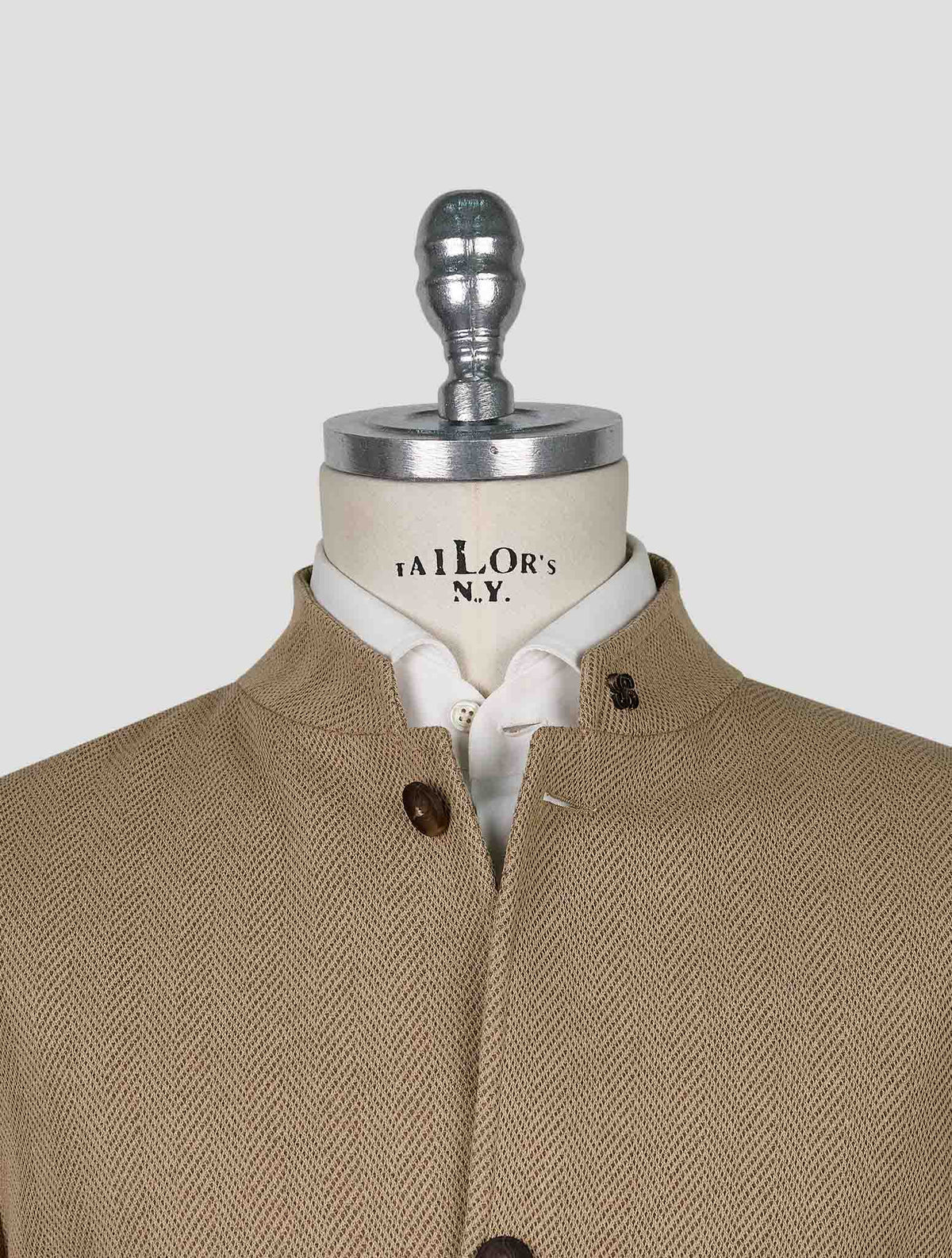 Gran Sasso Beige Cotton Pl Blazer 4