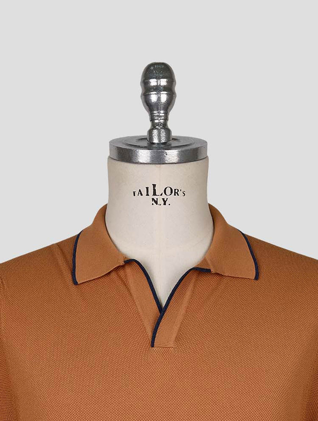 Gran Sasso Brown Cotton Polo 4