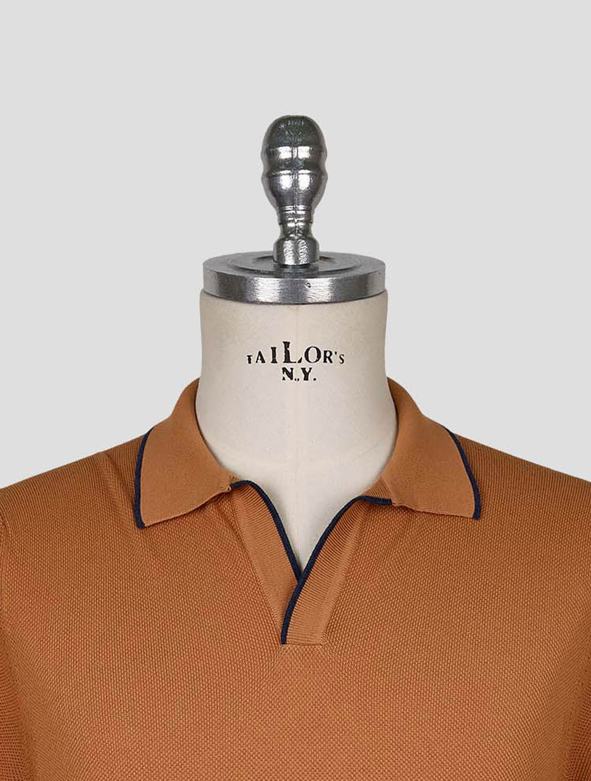 Gran Sasso Brown Cotton Polo 4