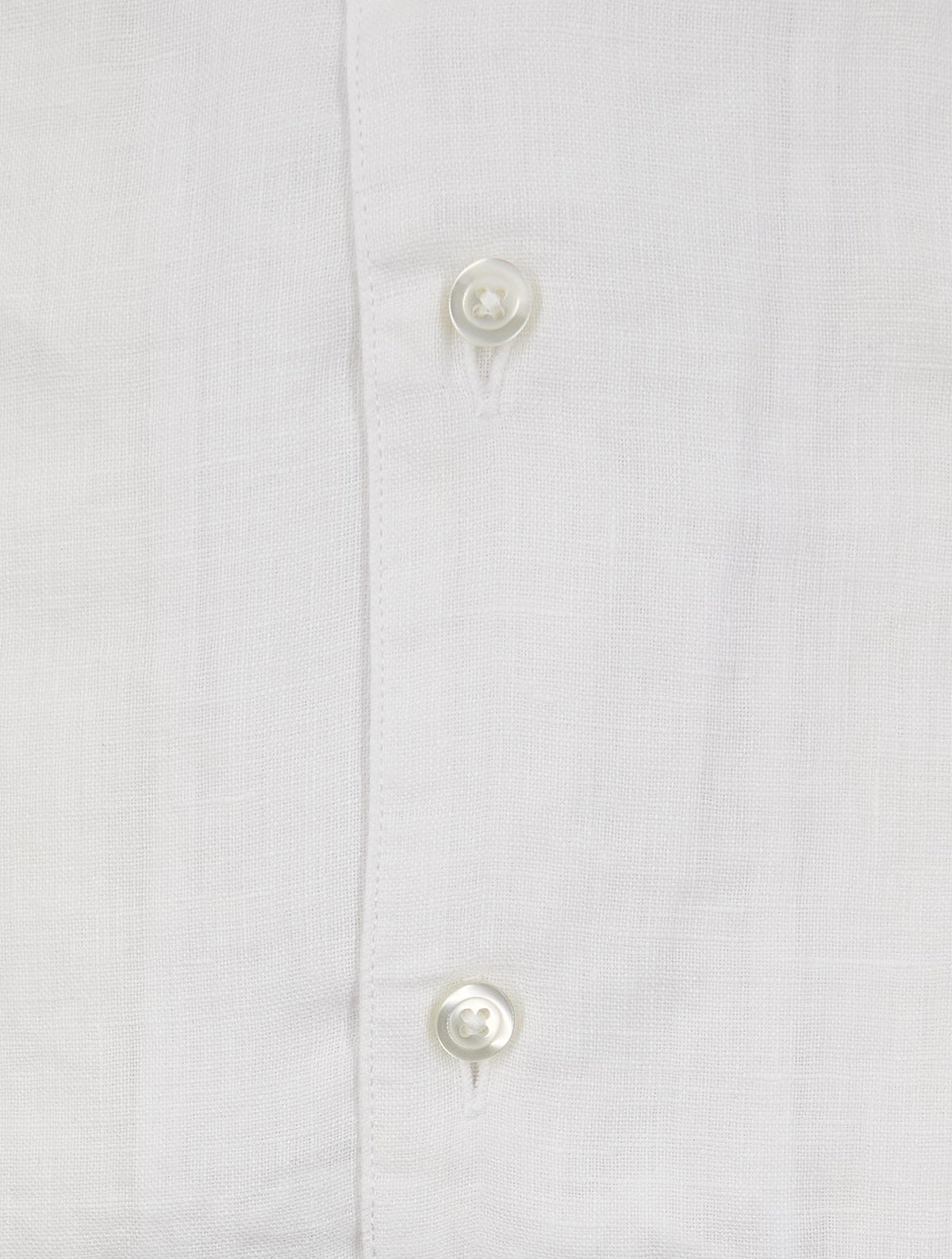 Gran Sasso White Linen Shirt 3