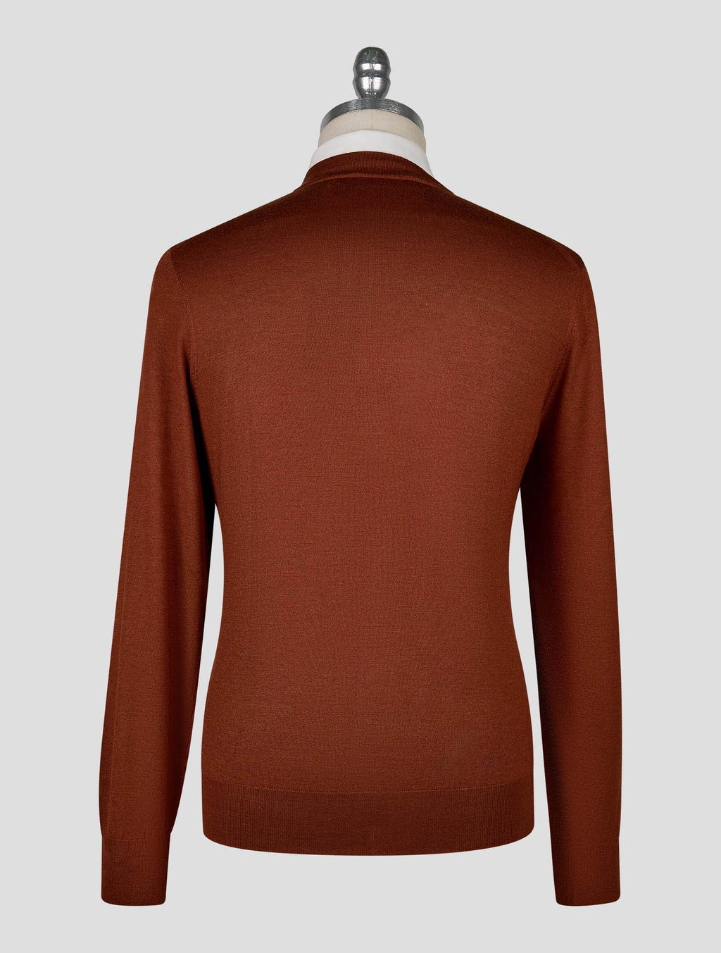 Gran Sasso Brown Virgin Wool Cashmere Silk Cardigan 3