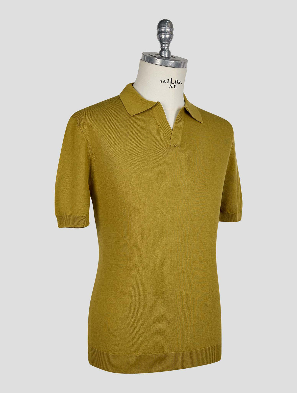 Gran Sasso Khaki Cotton Polo 2