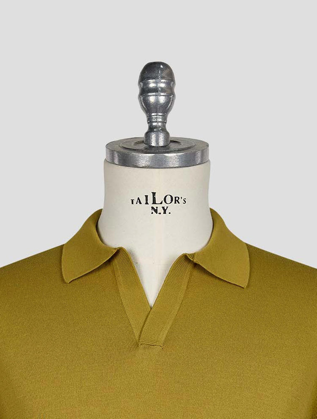 Gran Sasso Khaki Cotton Polo 4