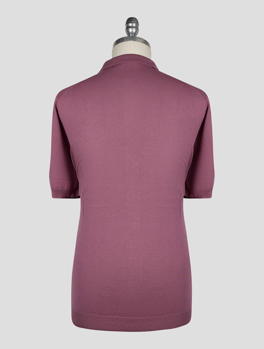 Gran Sasso Violet Cotton Polo 3