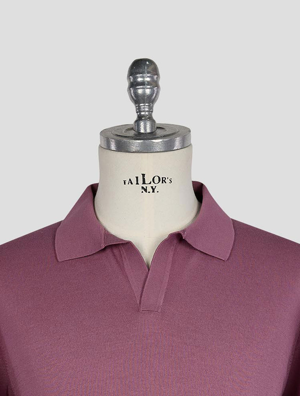 Gran Sasso Violet Cotton Polo 4