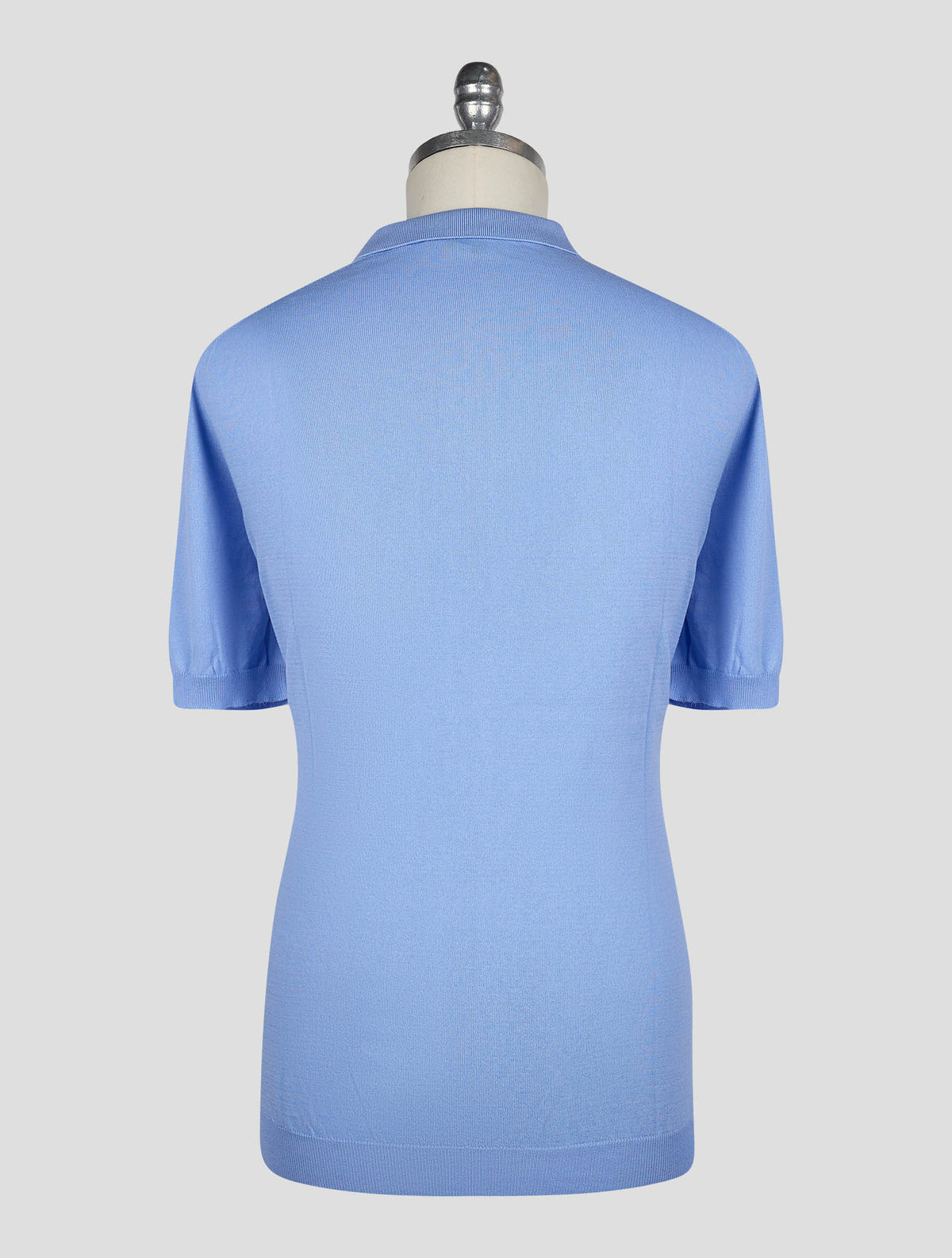Gran Sasso Light Blue Cotton Polo 3