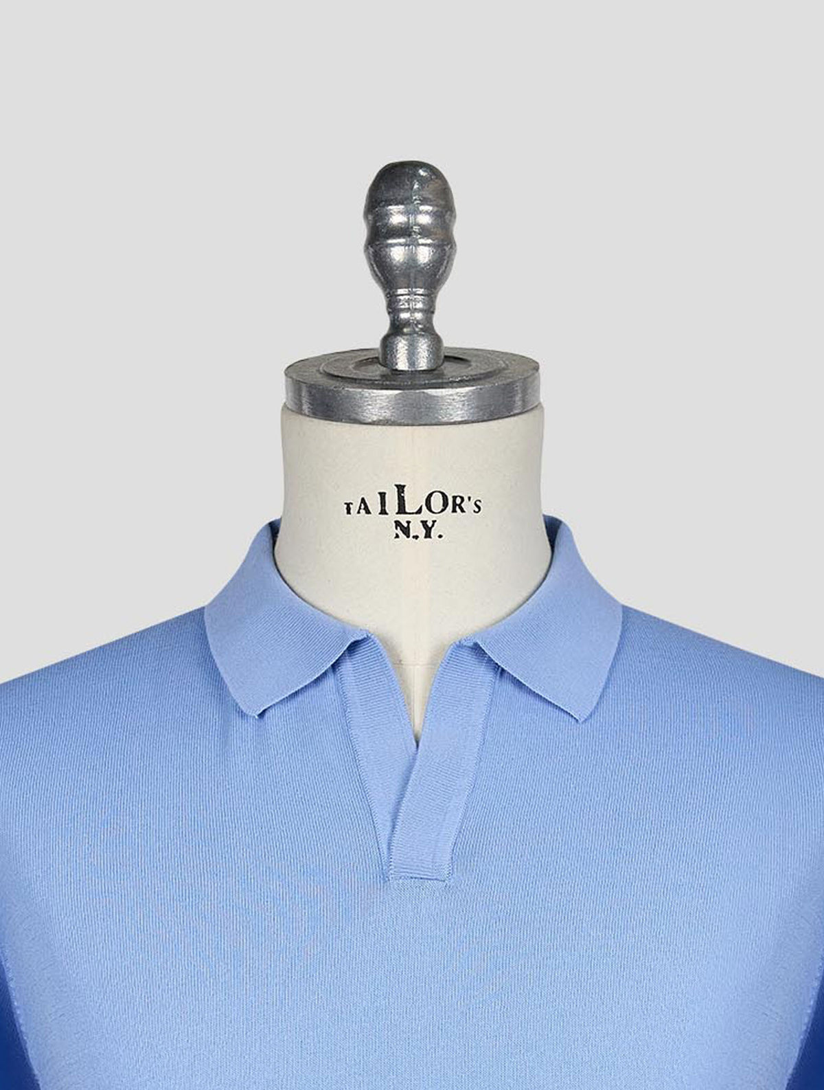 Gran Sasso Light Blue Cotton Polo 4