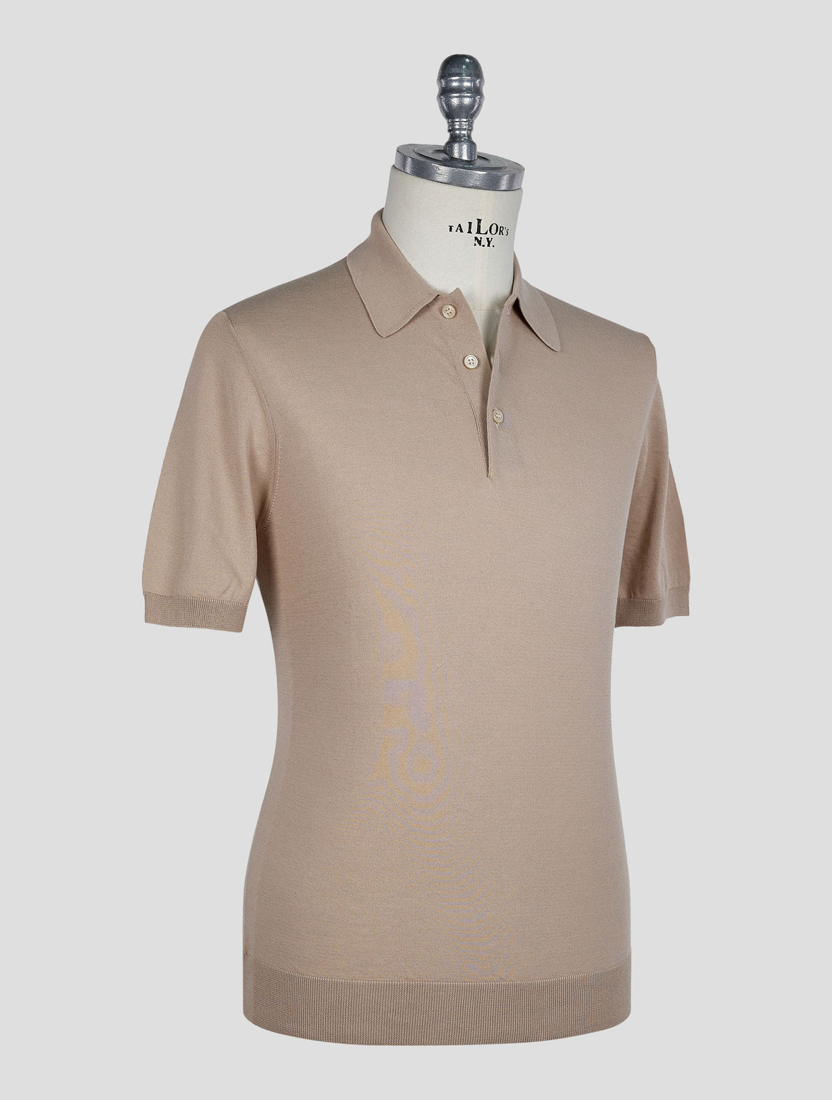 Gran Sasso Sand Cotton Polo 2