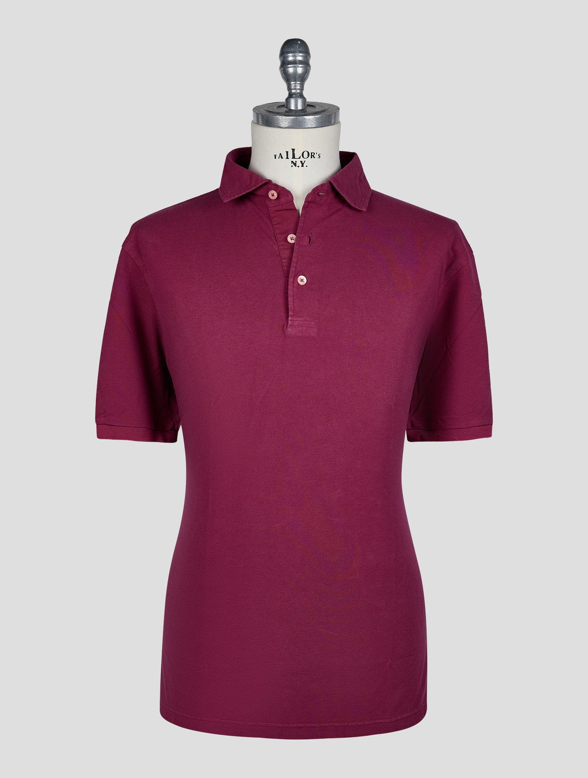 Gran Sasso Wine Cotton Polo 1