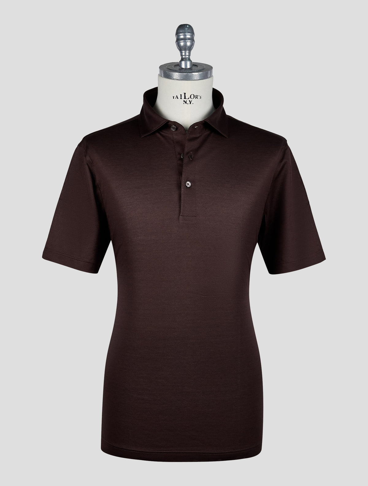 Gran Sasso Chocolate Cotton Polo 1