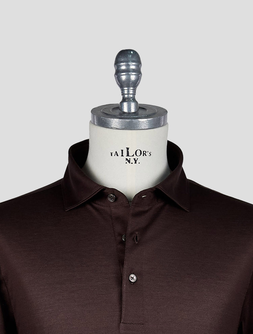 Gran Sasso Chocolate Cotton Polo 4