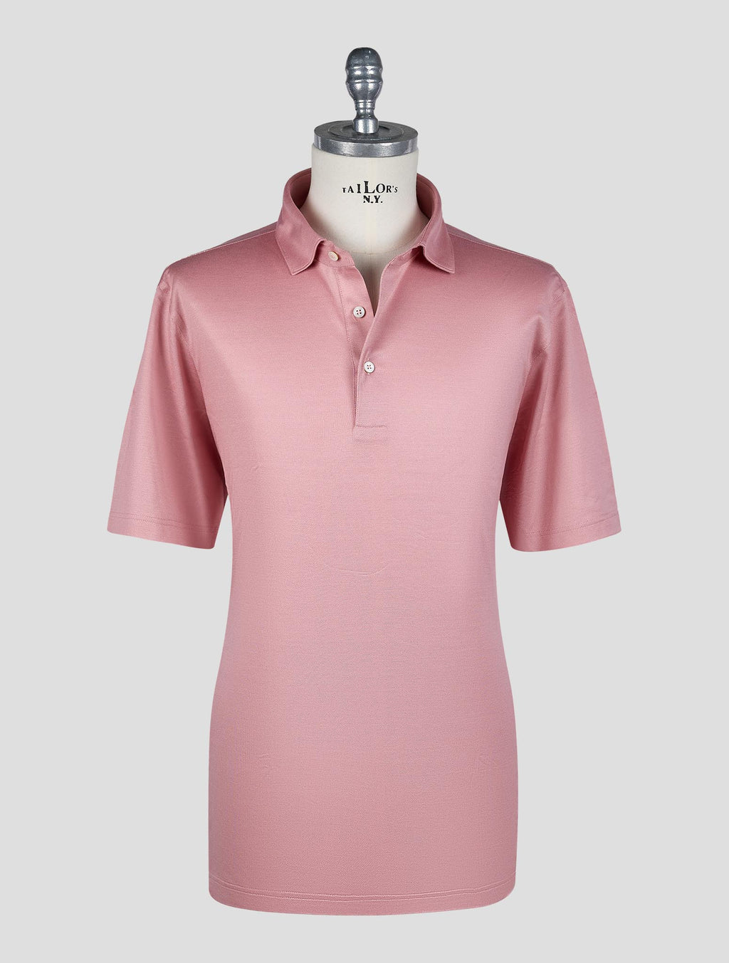 Gran Sasso Pink Cotton Polo 1